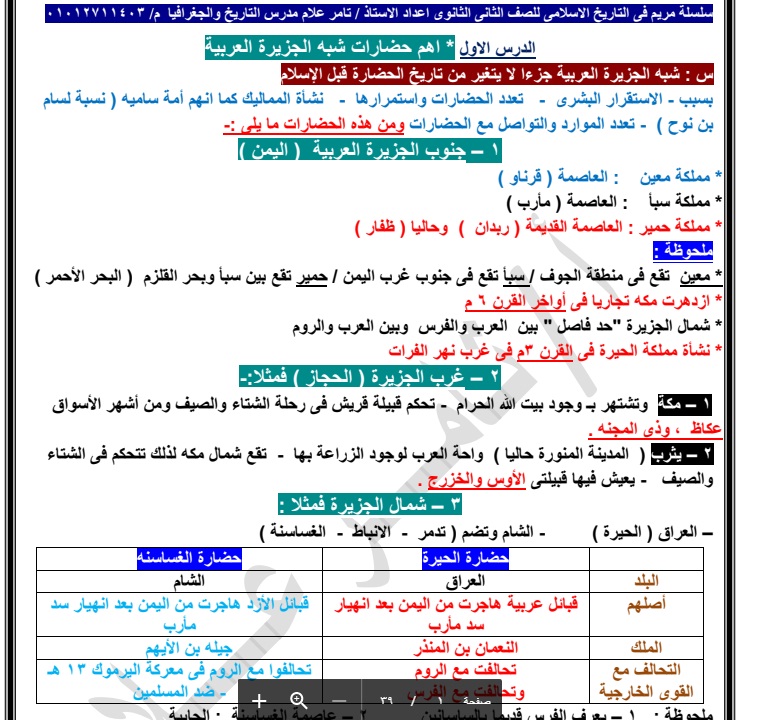 مذكرة زوسر فى تاريخ الثانى الثانوى2018 A_oy_o10