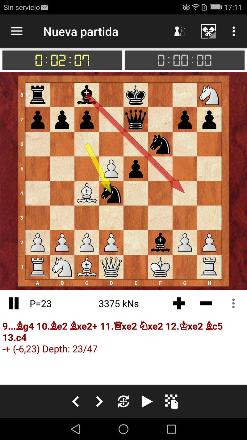  ¡¡¡ Fritz en Android, por fin !!! Una de las apps de ajedrez más esperadas. Screen27