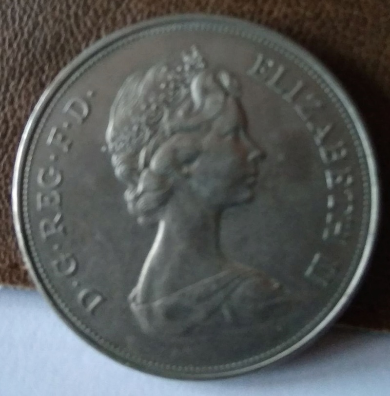 Gran Bretaña, 25 Peniques 1972, Conmemorativa de las Bodas de Felipe e Isabel II 240