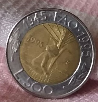 San Marino, 500 liras de 1995 245