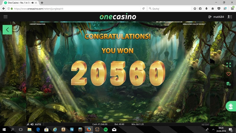 Screenshoty naszych wygranych (minimum 200zł - 50 euro) - kasyno - Page 5 Jungle10