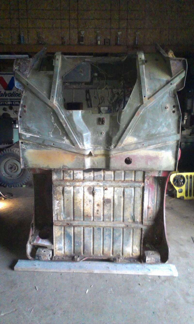 Proper Willys Jeep front floor/firewall replacement 101 Imag1021