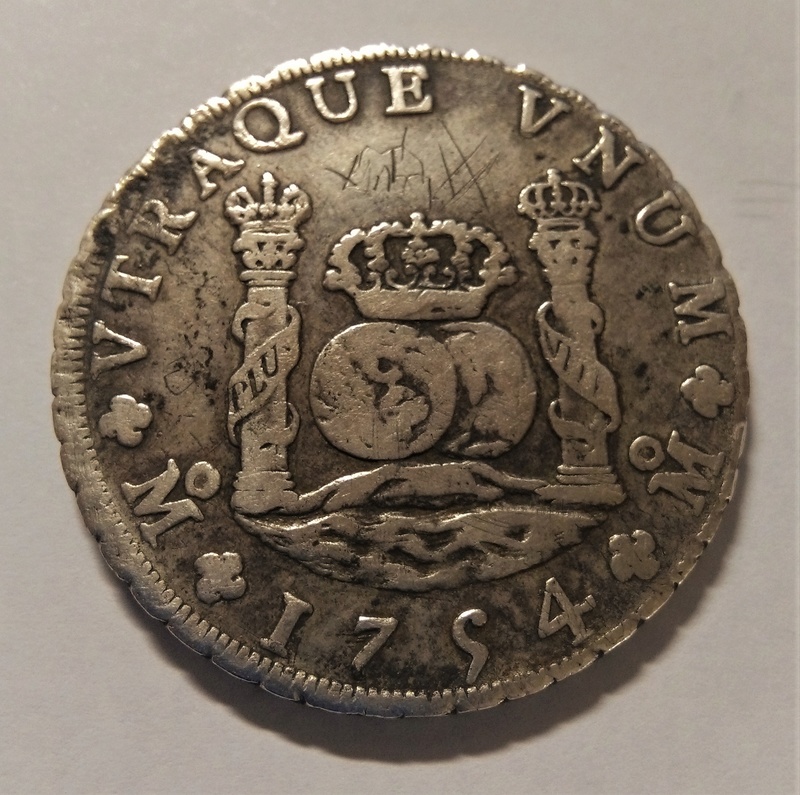 FERNANDO VI: 8 Reales - México, 1754 MF Img_2147