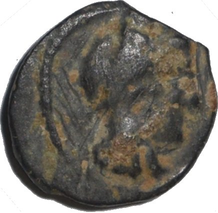 AE14 de Aretas IV a nombre de su hijo Phasael. Petra. Reino de los Nabateos 37510