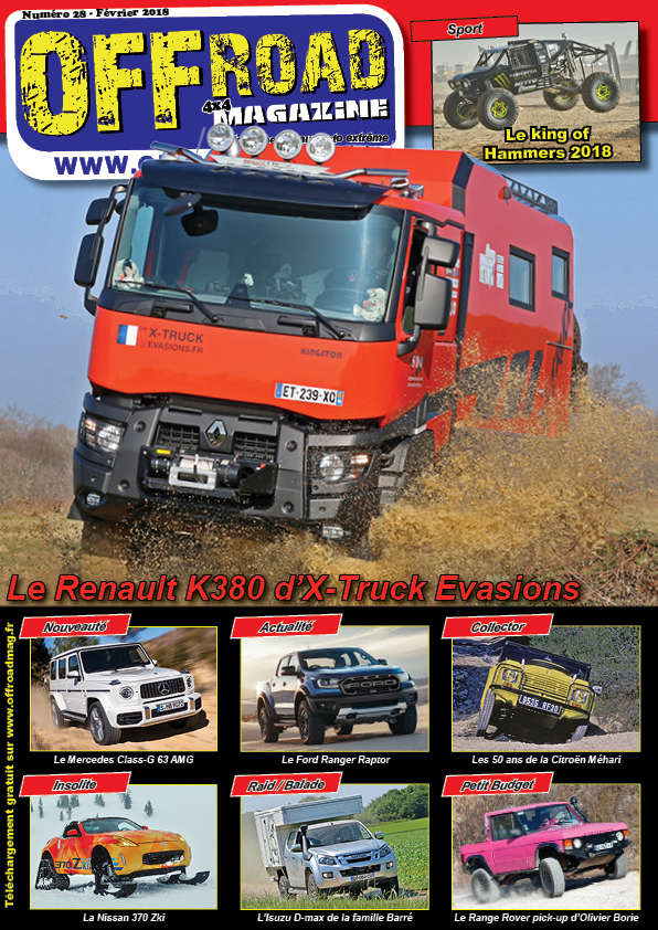 Le numéro 28 d'Offroad 4x4 Magazine est en ligne Numero12