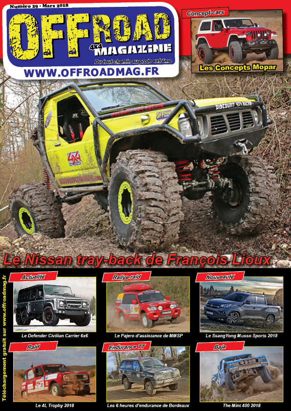 Le numéro 29 d'Offroad 4x4 Magazine est en ligne ! Numero13