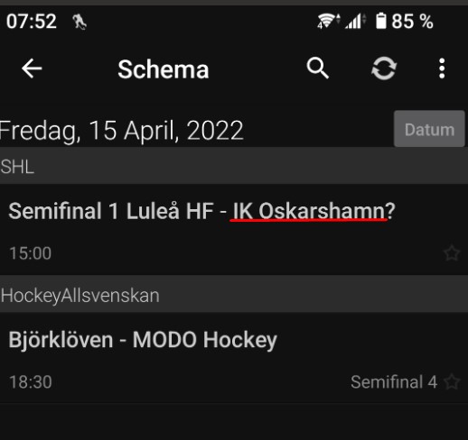 2022-04-15, SM-semifinal 1, Luleå - Frölunda Screen12