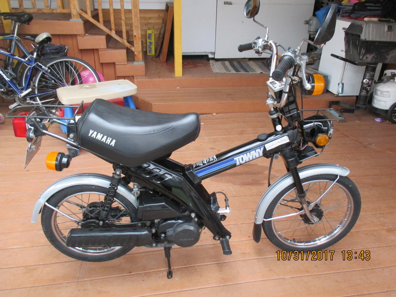 yamaha towny moped