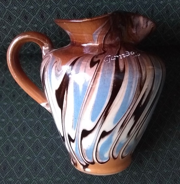 Mochaware Slip Marble Agate Pottery Jug - Troyan?  Img_2016