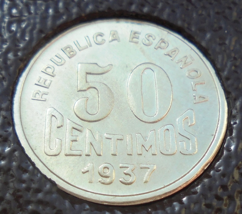 50 céntimos 1937. Consejo de Asturias y León. Guerra Civil Dsc04019
