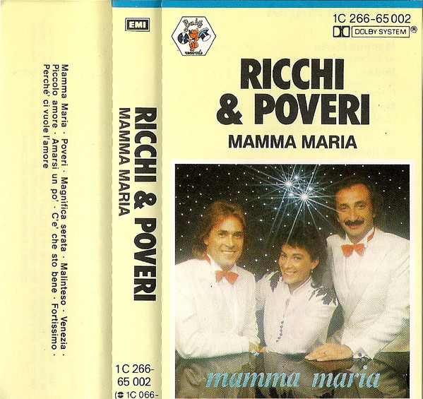 Mamma maria ricchi e. Ricchi & Poveri mamma Maria альбом. Ricchi e Poveri - mama Maria альбом. Ricchi e Poveri - mamma Maria фотоальбом. Обложка трека Ricchi e Poveri mamma Maria.