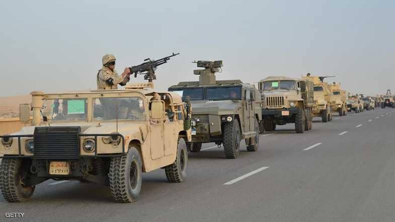 الجيش المصري: مقتل 15 تكفيريا وتدمير عشرات الأهداف بسيناء 1-252313