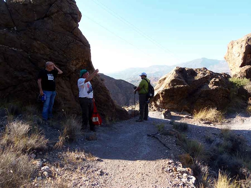 Excursión a las minas del Cerro de la Mula (MINA A UNA, OTRA) en Alboloduy (Almería) 01110