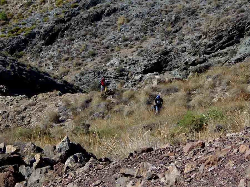 Excursión a las minas del Cerro de la Mula (MINA A UNA, OTRA) en Alboloduy (Almería) 01910