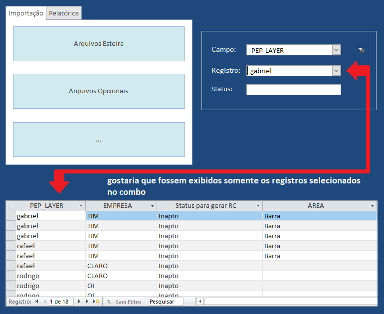 [Resolvido]Atualizar informações filtradas para valor contido em textbox Captur10