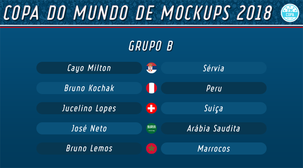 mockups - [GRUPOS] XIII COPA DE MOCKUPS - COPA DO MUNDO DE MOCKUPS 2018 Grupo_11