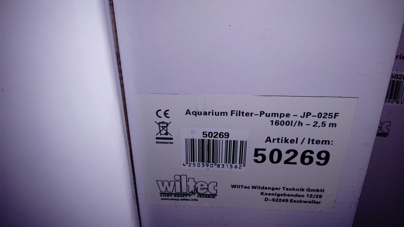 Pompe interne Wiltec  Dsc_0337