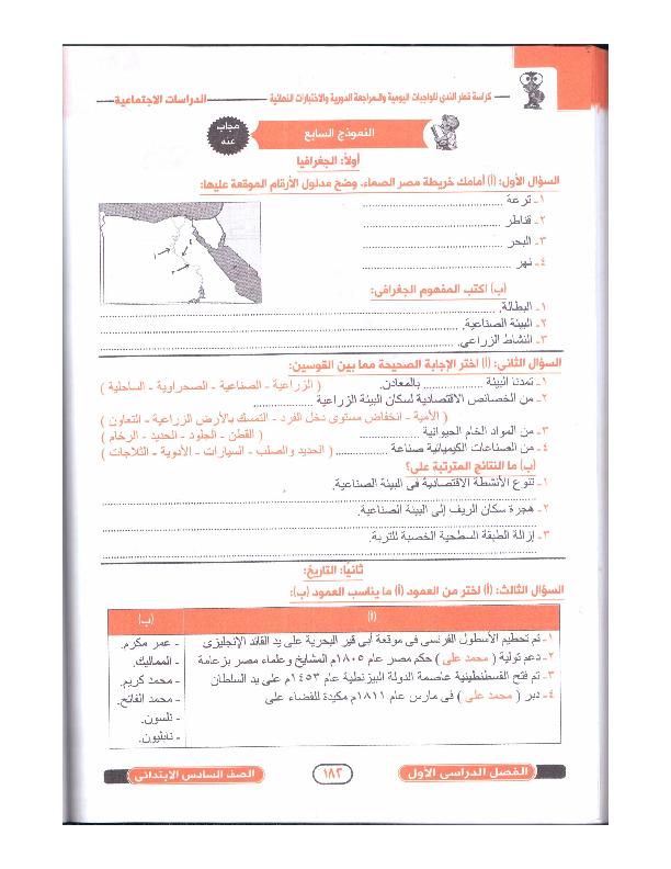 مراجعة دراسات اجتماعية قطر الندى الصف 6 ترم اول5 يناير، 2018 D_i_oo88