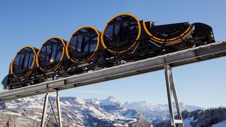 سويسرا تطلق أعلى قطار معلق في العالم  Cc167e10
