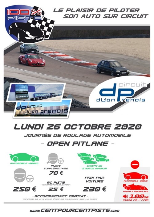 [26 Octobre 2020] 100% PISTE à DIJON Fliyer21