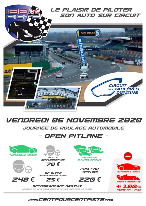 [06 Novembre 2020] 100% PISTE au MANS Bugatti [ANNULE] Fliyer22