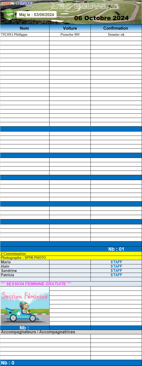 Circuit des Ecuyers le 06 Octobre 2024  Suiv1093