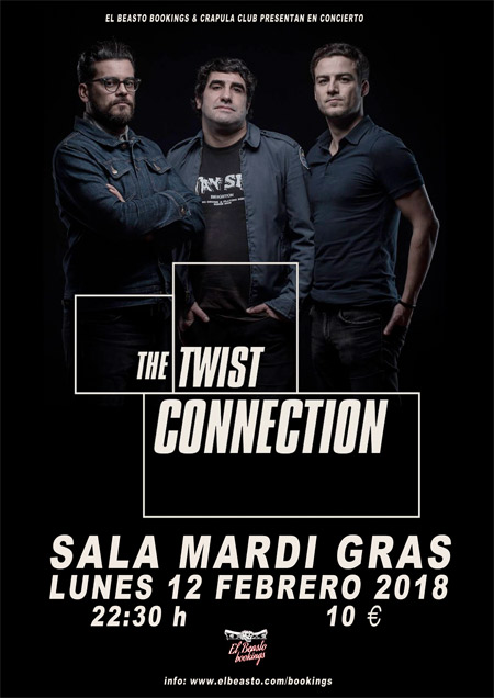 THE TWIST CONNECTION en A Coruña . Lunes 12 Febrero 2018 Promow17