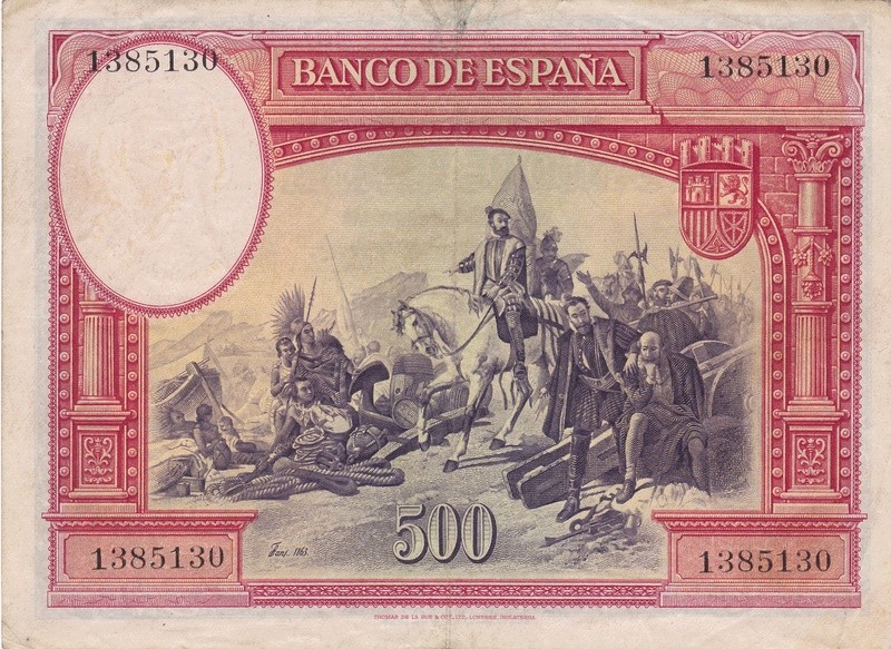 Banco España II República 1931 - 1936 Catálogo del Billete Español en Imperio Numismático  1935_p10