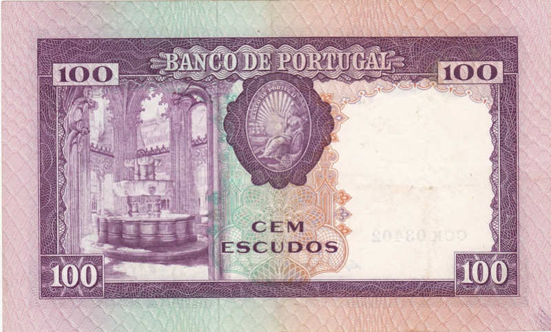 Portugal - 100 Escudos 1961 Portug10