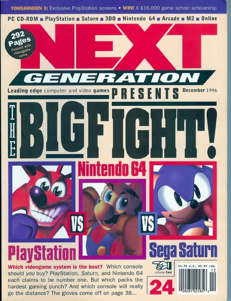 A grande luta: Playstation vs Nintendo 64 vs Sega Saturn Dzylmc10