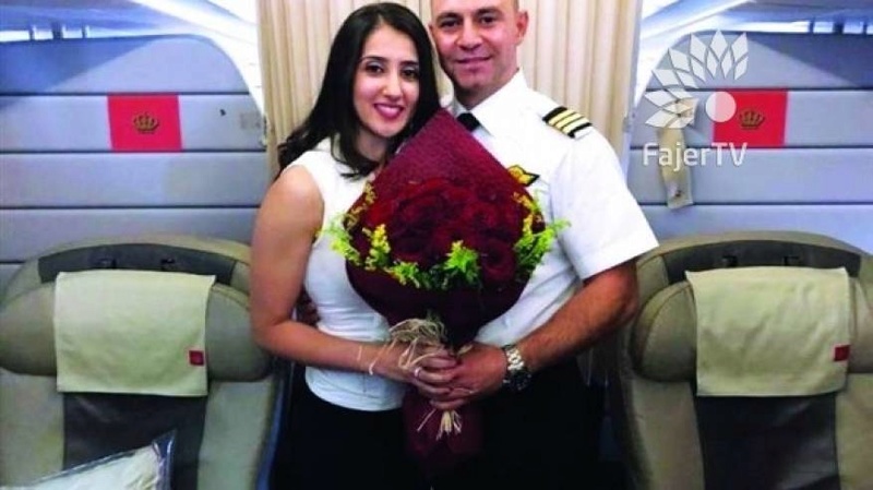  كابتن طائرة يخطب فتاة على متن طائرة الملكية الأردنية 249