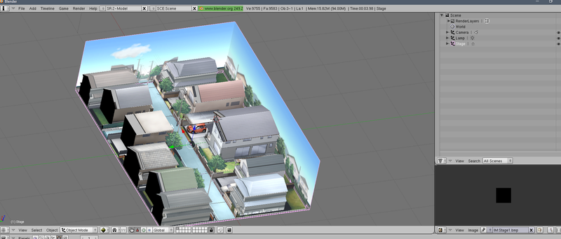 Inversión automática de textura en BLENDER Kubo1016