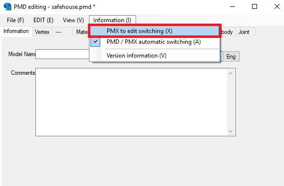 Conversión de archivos 3d MMD con el PMX Editor para The Movies - Página 2 Tuto210