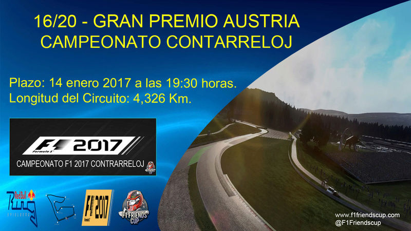 [C.Contrarreloj F1 2017] 16/20 GP Austria (Red Bull Ring) 1410