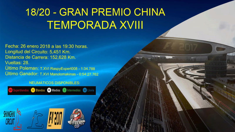 [18/20 T.XVIII F1 2017] GRAN PREMIO CHINA, SHANGAI Chinaf10