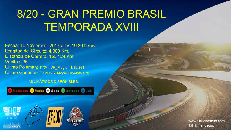 [8/20 T.XVIII F1 2017] GRAN PREMIO BRASIL, INTERLAGOS Ffcbra10