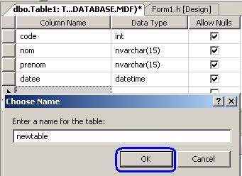 انشاء قاعدة بيانات بـ Visual C++ كاملة 18 Ima1810