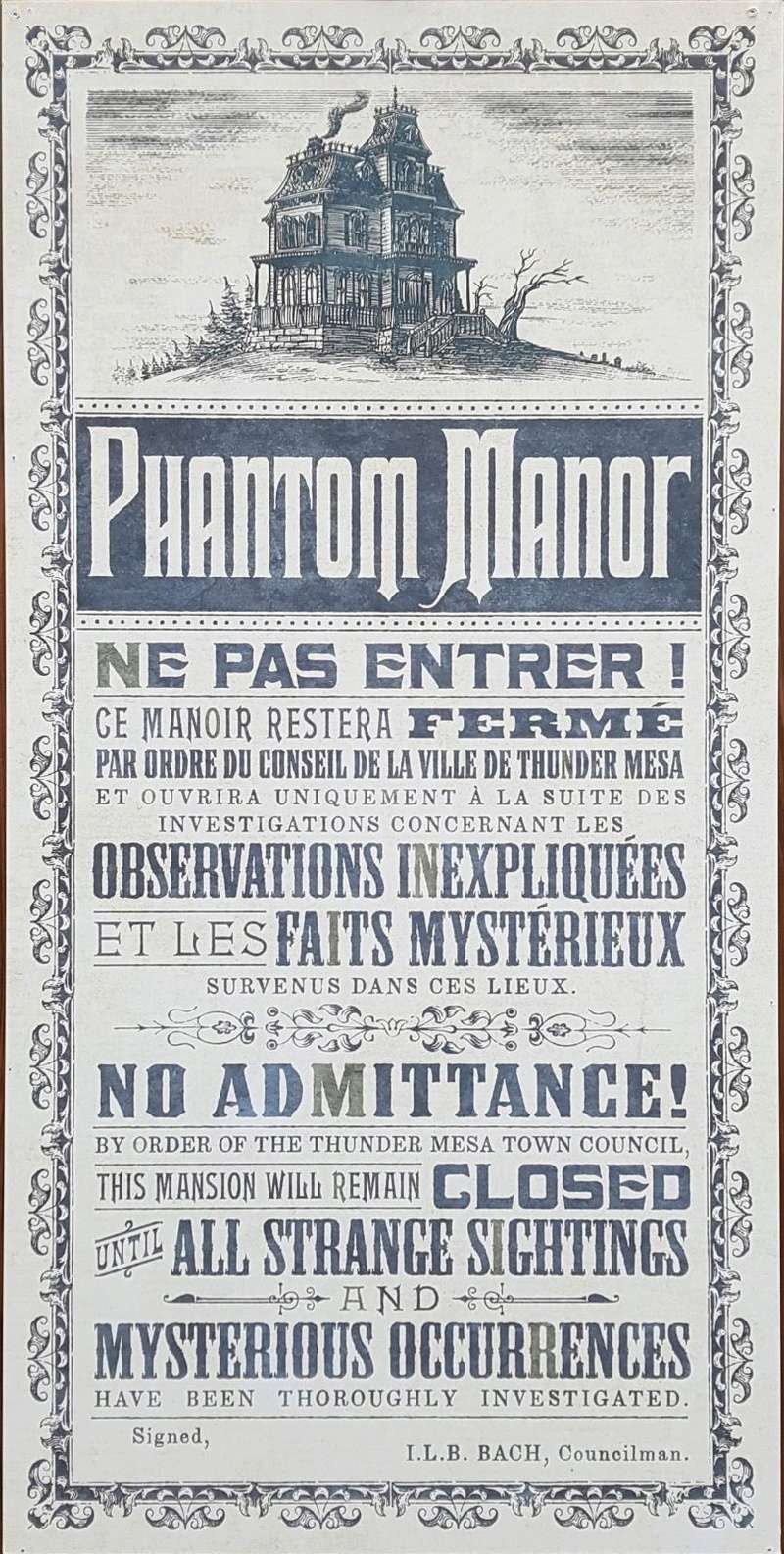 Phantom Manor - Réhabilitation [Frontierland - 2017-2019] - Page 19 Img_2012