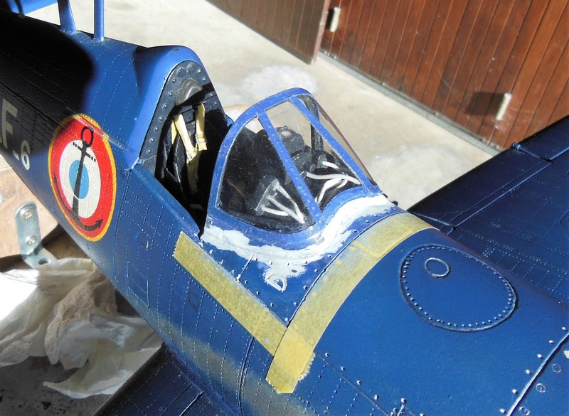 Corsair F4U-7 100% scratch en bois massif sculpté au 1/16e : ajout d'un sommaire pour aider la visite - Page 16 5510