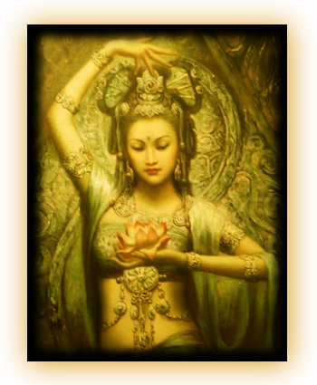 Гуань - Инь — китайская богиня милосердия. Odza_u16