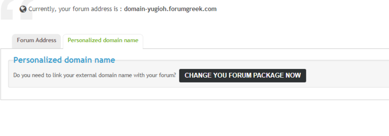 Why it doens't let me to change my domain to a personalized Ice_sc32