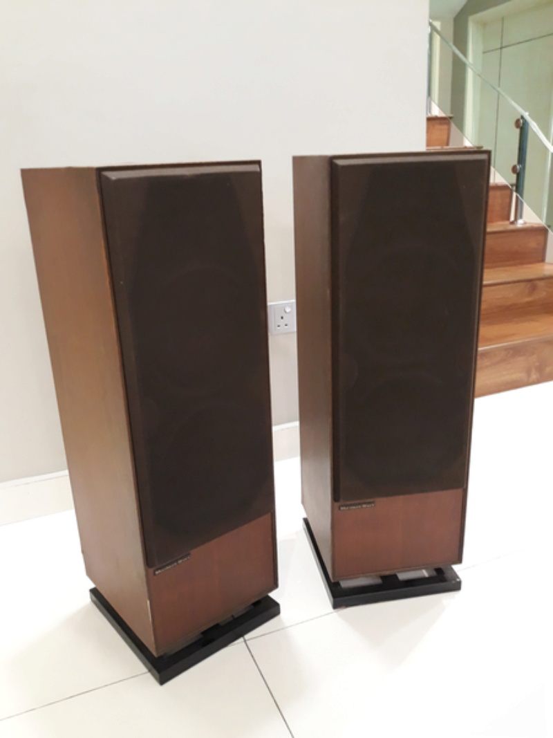 Mordaunt Short MS500 Gold floor stand speaker. SOLD.  20171122