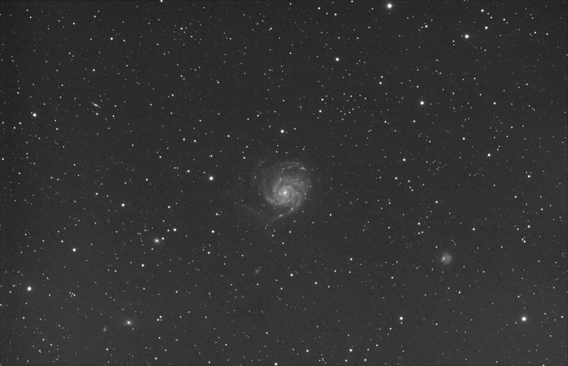 M 101 et le Triplet du Lion M101_210