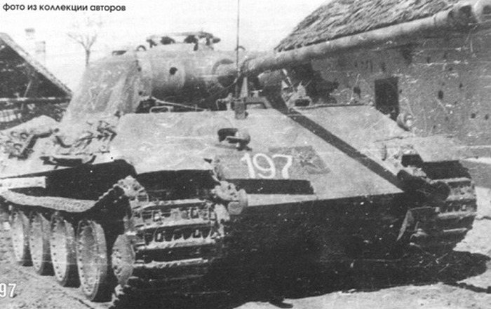 Трофейная PzKpfw V «Panther» Ausf. G 9ad98310