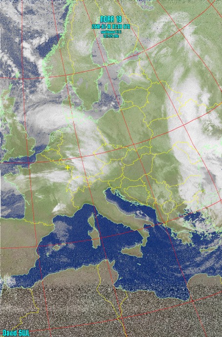 Réception Noaa-18 ( Vidéo )  111