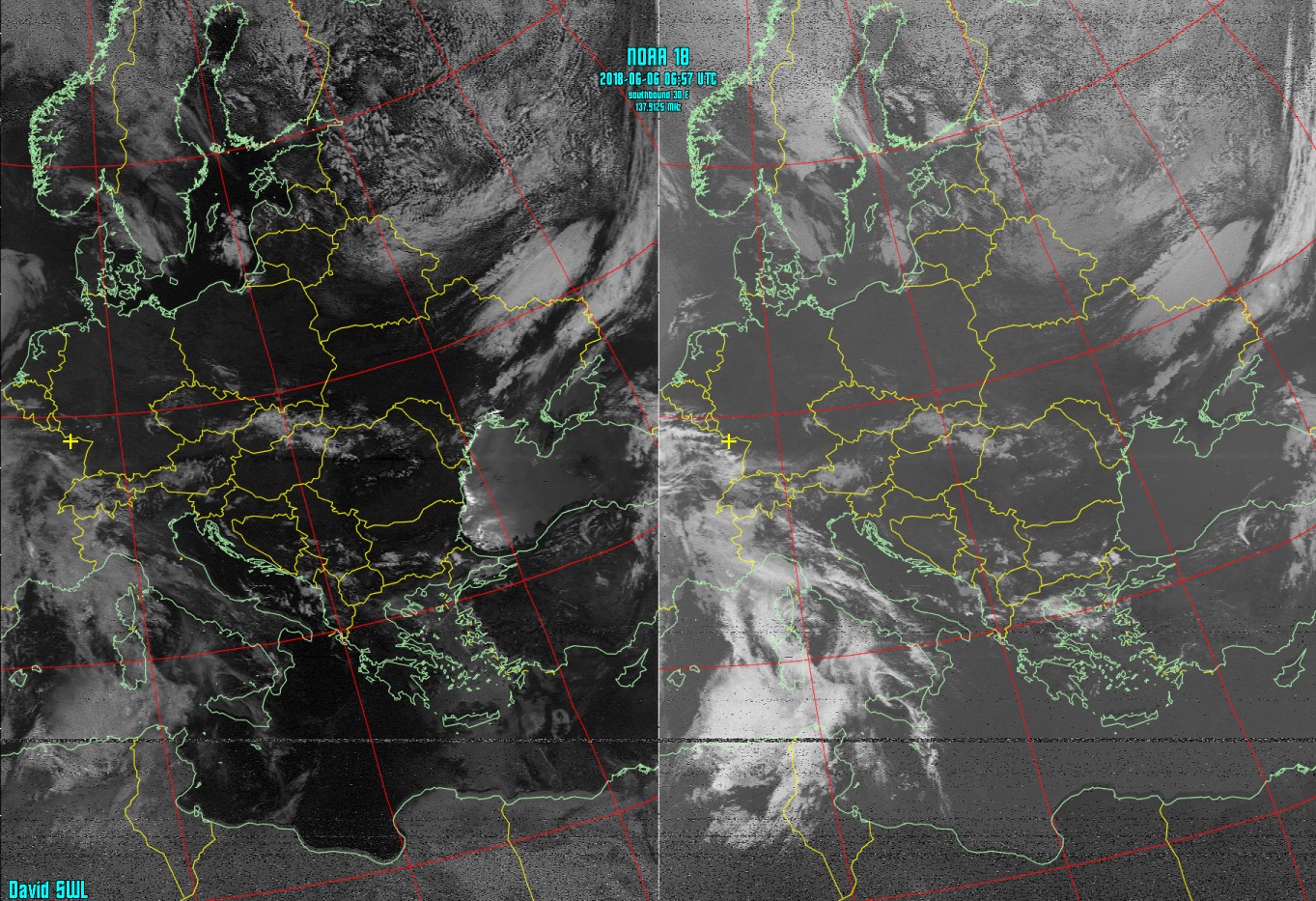 Réception Noaa-18 ( Vidéo )  216