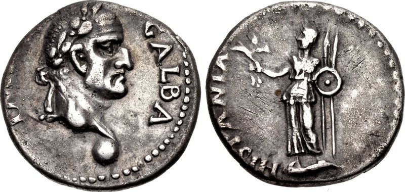 Denier de Galba frappé en Hispania - en apparence inédit. - Page 3 Galba_15