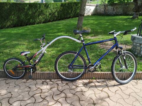 Velo suiveur Trek MT-201 (40 euros)