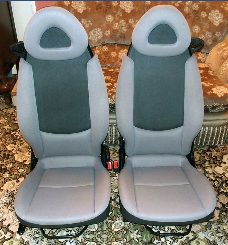 Smart Car Seats Duo-tone Gray Seat_114
