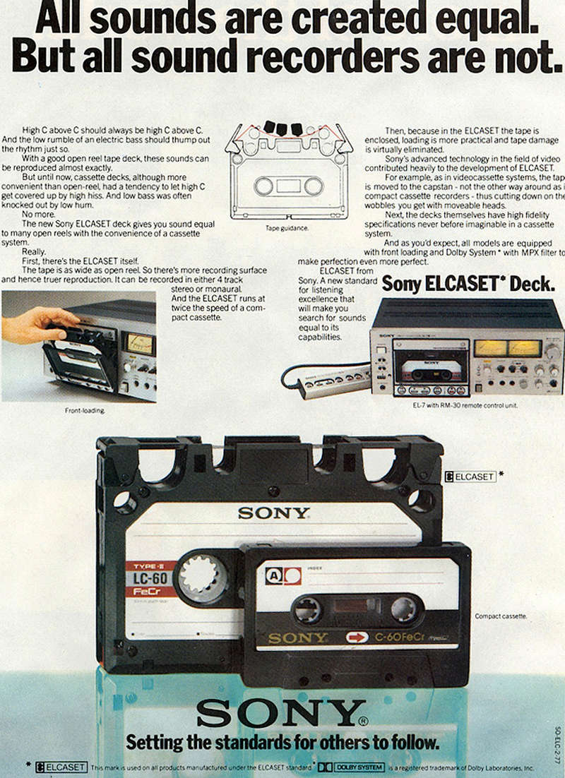 ¿Qué pletinas de cassette preferís, las de carga vertical o las de carga horizontal y por qué? Sony-e10